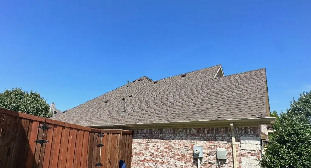 Completed roof replacement project in Escondido